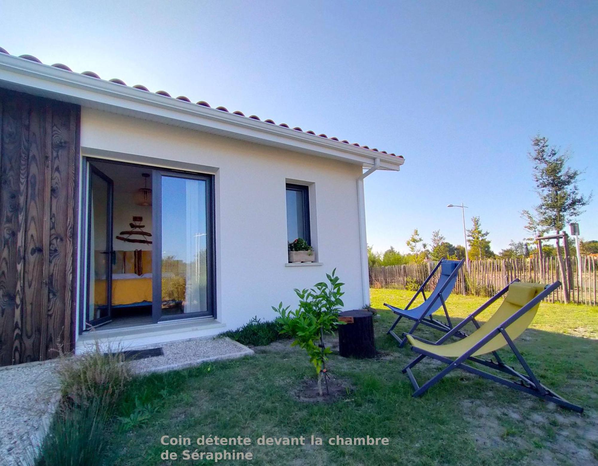 La Chambre De Seraphine Biscarrosse Luaran gambar